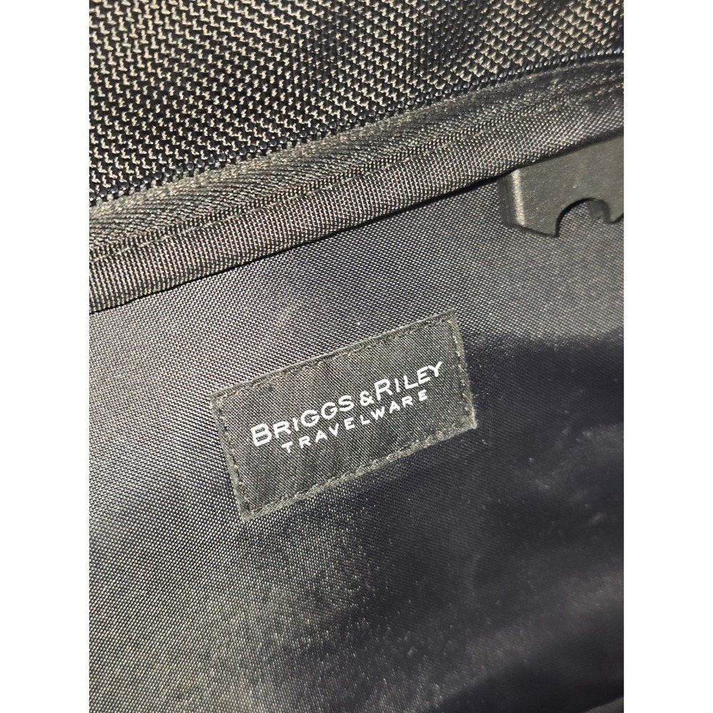 Briggs & Riley Unisex Backpack One Size Black Travel Work Laptop Bag minimalist - Picture 9 of 16